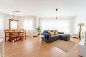Beach Flat by House and People